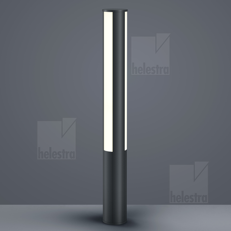 Helestra PIER  Pollerleuchte Aluminium graphit