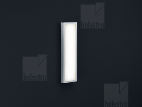 Helestra SCALA  Wandleuchte Edelstahl edelstahl geschliffen