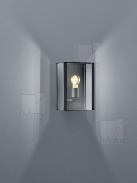 Helestra SKIP  Wandleuchte Aluminium graphit