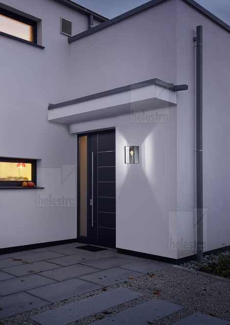 Helestra SKIP  Wandleuchte Aluminium graphit