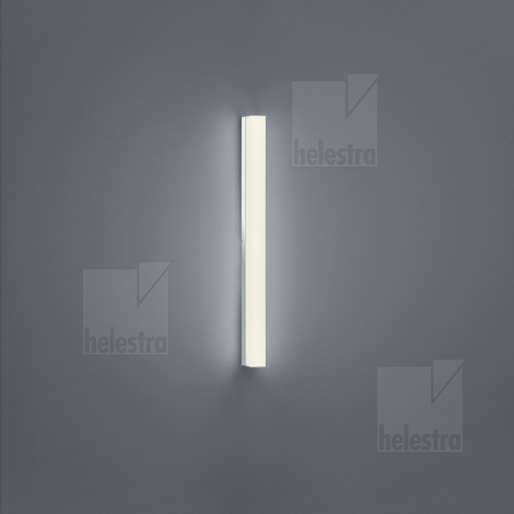 Helestra LADO Wand-/Deckenleuchte Aluminium chrom