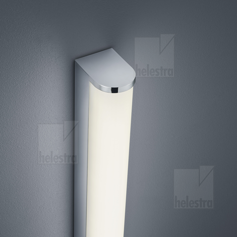 Helestra PONTO  Wandleuchte Aluminium chrom