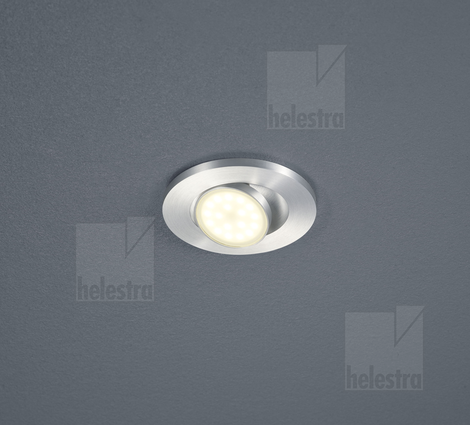 Helestra ONTO  Decken-Einbauleuchte Wand-Einbauleuchte  aluminium matt