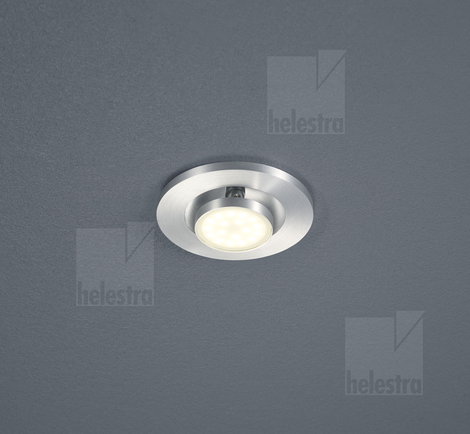Helestra ONTO  Decken-Einbauleuchte Wand-Einbauleuchte  aluminium matt