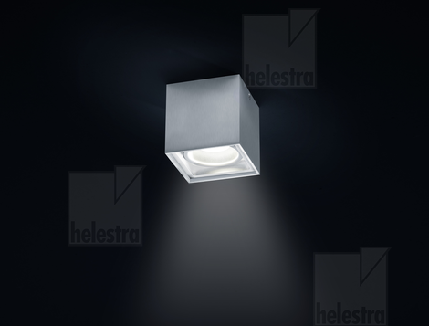 Helestra SIRI-LED  Deckenleuchte  aluminium matt