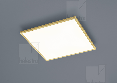Helestra RACK  Deckenleuchte Aluminium blattgold