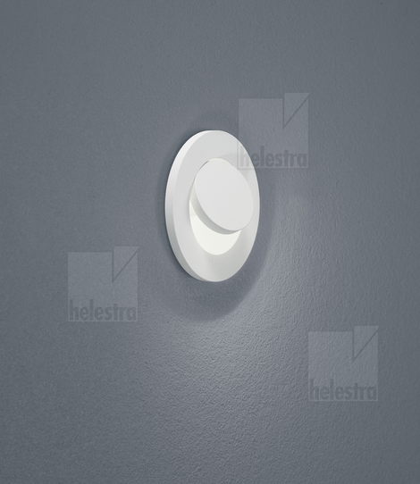 Helestra ONTO  Decken-Einbauleuchte Wand-Einbauleuchte Aluminium mattweiß