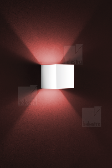 Helestra SIRI  Wandleuchte Aluminium mattweiß