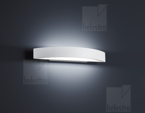 Helestra YONA  Wandleuchte Aluminium mattweiß