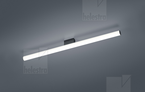 Helestra LOOM  Wandleuchte Aluminium mattschwarz