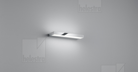 Helestra SLATE  Wandleuchte Aluminium chrom