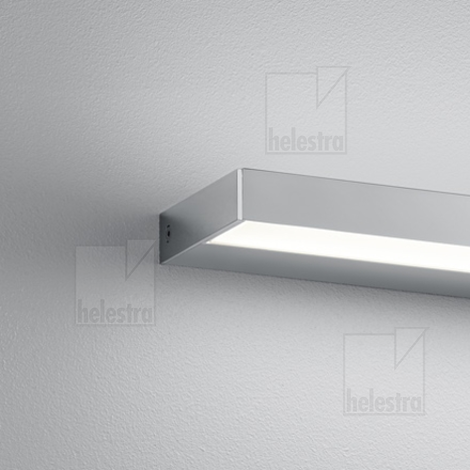 Helestra SLATE  Wandleuchte Aluminium chrom
