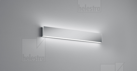 Helestra VIS  Wandleuchte Aluminium chrom
