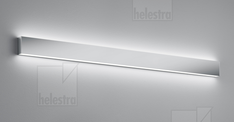Helestra VIS  Wandleuchte Aluminium chrom