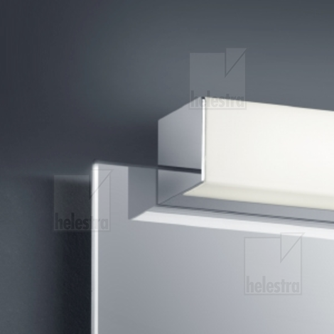 Helestra LADO Wand-/Deckenleuchte Aluminium chrom