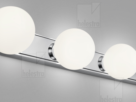 Helestra LIS Wand-/Deckenleuchte  chrom
