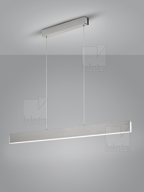 Helestra NEX  Pendelleuchte Aluminium mattnickel