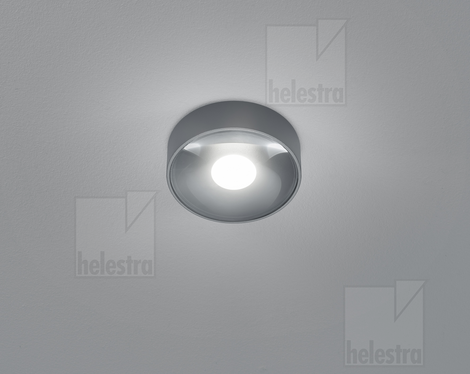 Helestra POSH  Deckenleuchte Aluminium-Guss graphit
