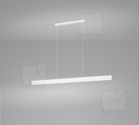 Helestra CAYO  Pendelleuchte Aluminium mattweiß