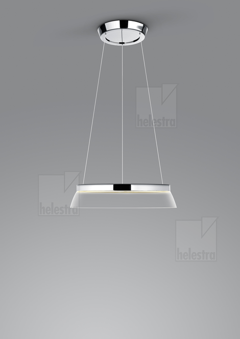 Helestra CITA  Pendelleuchte Aluminium chrom