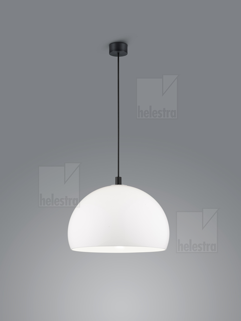 Helestra DORO  Pendelleuchte Aluminium mattschwarz