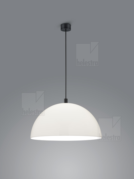Helestra DORO  Pendelleuchte Aluminium mattschwarz