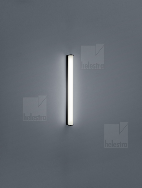Helestra PONTO  Wandleuchte Aluminium mattschwarz