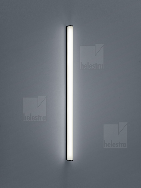 Helestra PONTO  Wandleuchte Aluminium mattschwarz