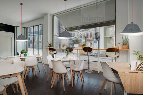 Helestra SEAM  Pendelleuchte Aluminium mattschwarz