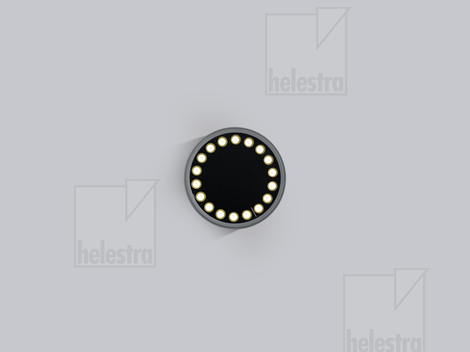 Helestra BICA  Deckenleuchte Aluminium-Guss graphit