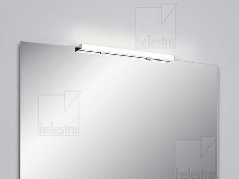 Helestra LADO-S Wand-/Deckenleuchte Aluminium chrom