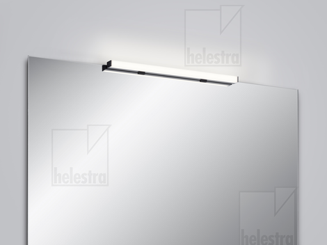 Helestra LADO-S Wand-/Deckenleuchte Aluminium mattschwarz