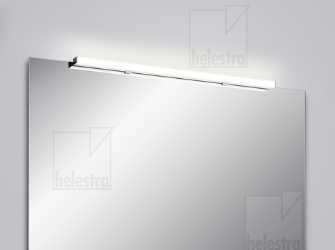 Helestra LADO-S Wand-/Deckenleuchte Aluminium chrom
