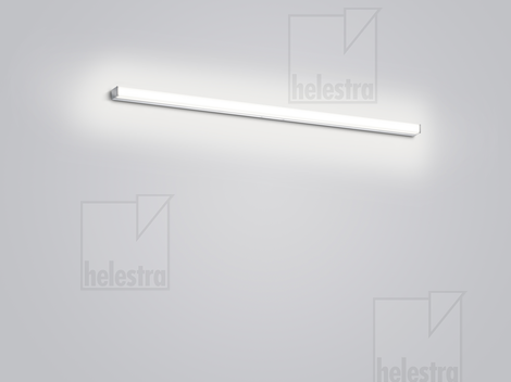 Helestra LADO-S Wand-/Deckenleuchte Aluminium chrom
