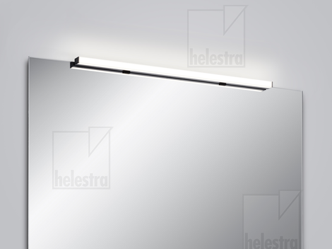 Helestra LADO-S Wand-/Deckenleuchte Aluminium mattschwarz