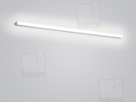 Helestra LADO-S Wand-/Deckenleuchte Aluminium chrom