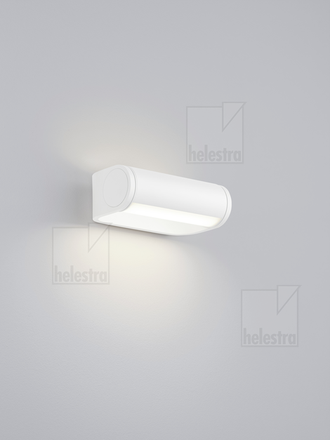Helestra LUZ  Wandleuchte Aluminium mattweiß