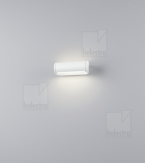 Helestra LUZ  Wandleuchte Aluminium mattweiß