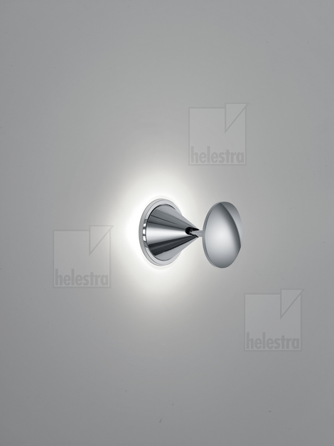Helestra PINO Wand-/Deckenleuchte Aluminium chrom