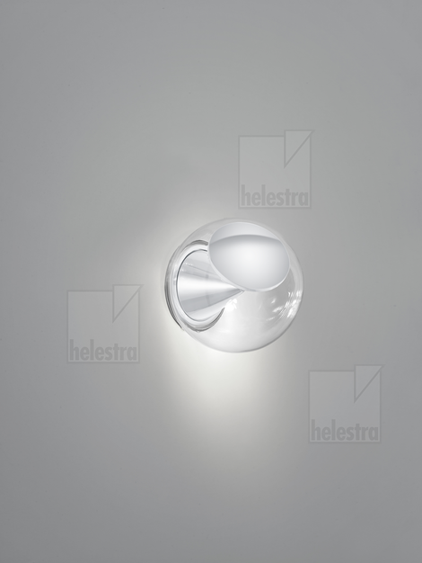 Helestra PINO Wand-/Deckenleuchte Aluminium glanzweiß