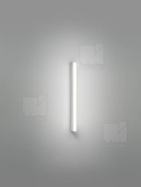 Helestra PONTO-S  Wandleuchte Aluminium chrom