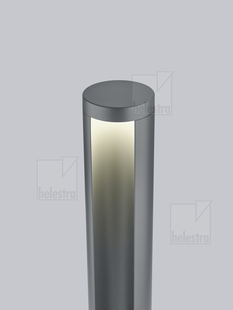 Helestra SKY  Pollerleuchte Aluminium graphit