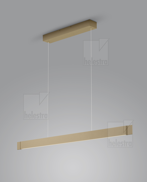 Helestra VANA  Pendelleuchte Aluminium coffee
